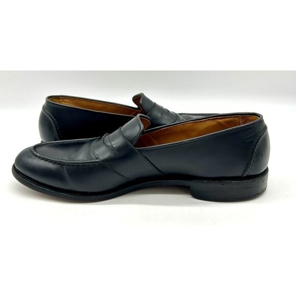 Allen Edmunds Randolph Men's Penny Loafers Black Made In USA Size 12 B 4809 - Picture 7 of 15